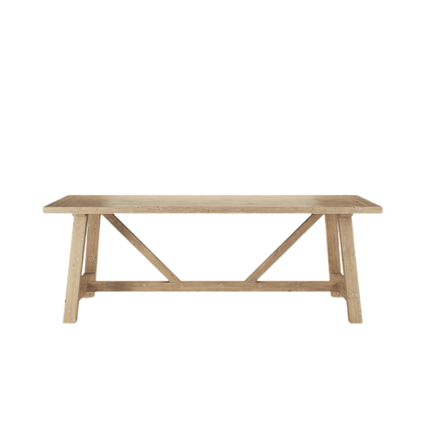 American oak table